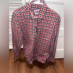 johnnie-O Plaid Button Down Shirt Long Sleeve